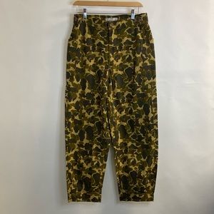 Everlane Green Camo Utility Pants
